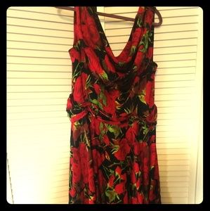 Vintage style swing dress.